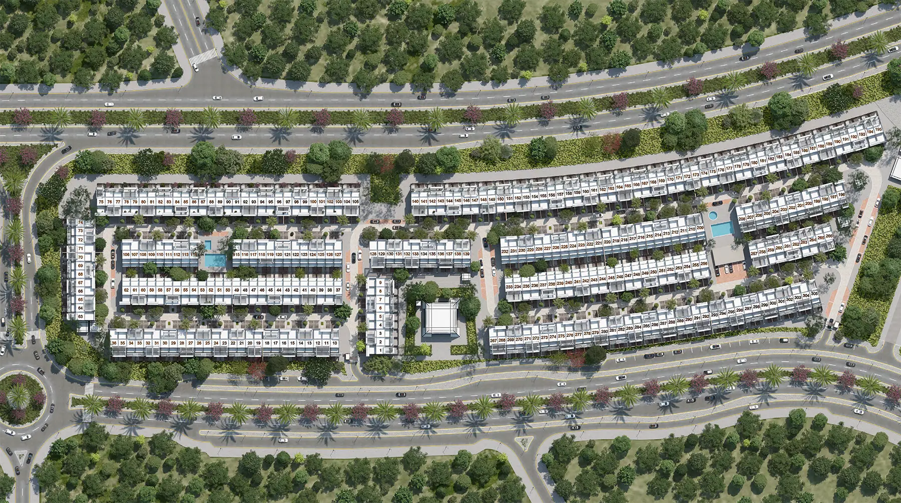 Binghatti Titania Master Plan